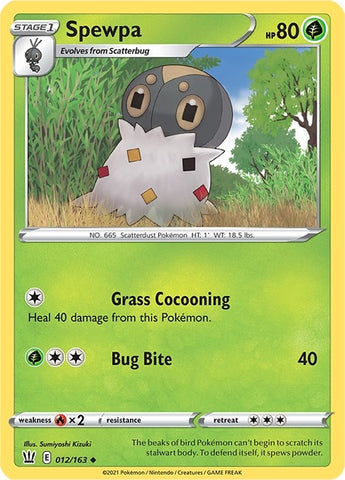 Image for Spewpa (012/163) - Pokemon