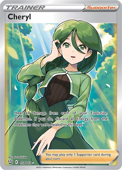 Image for Cheryl (Full Art) (159/163) [SWSH05: Battle Styles]