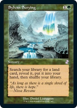 Image for Sylvan Scrying (367) [Time Spiral: Remastered]