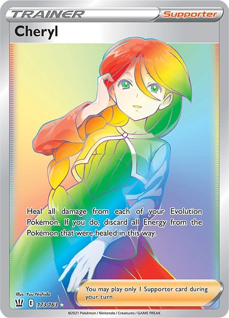 Image for Cheryl (Secret) (173/163) [SWSH05: Battle Styles]