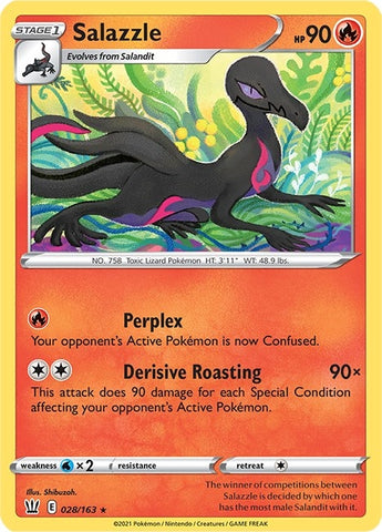 Image for Salazzle (028/163) [SWSH05: Battle Styles]