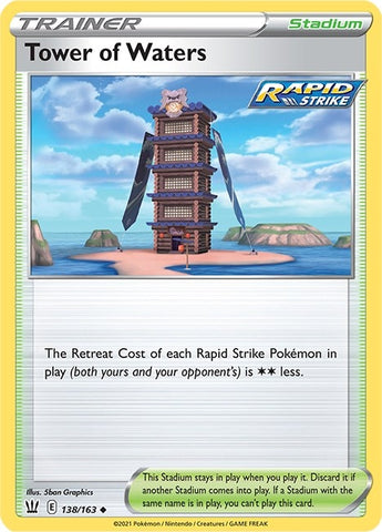 Image for Tower of Waters (138/163) - Pokemon
