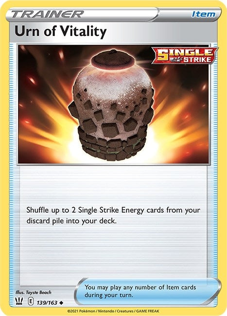 Image for Urn of Vitality (139/163) [SWSH05: Battle Styles]
