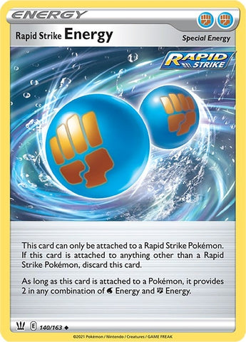Image for Rapid Strike Energy (140/163) - Pokemon