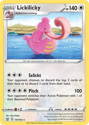 Image for Lickilicky (114/163) [SWSH05: Battle Styles]