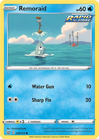 Image for Remoraid (036/163) - Pokemon
