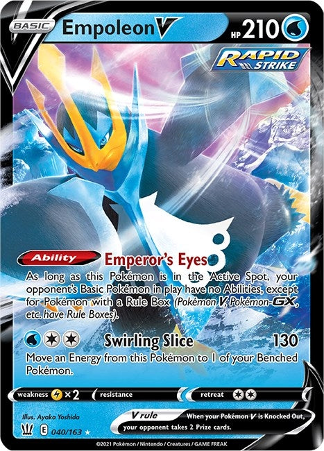 Image for Empoleon V (040/163) [SWSH05: Battle Styles]