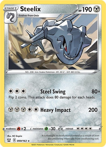 Image for Steelix (099/163) [SWSH05: Battle Styles]