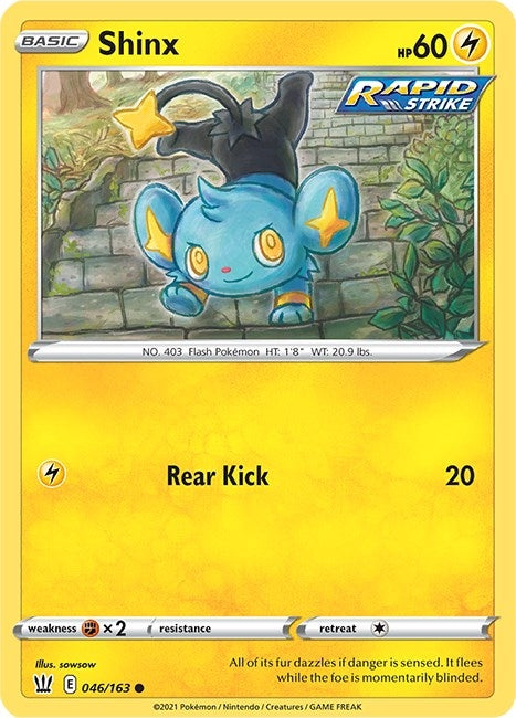 Image for Shinx (046/163) [SWSH05: Battle Styles]