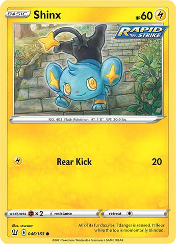 Image for Shinx (046/163) - Pokemon