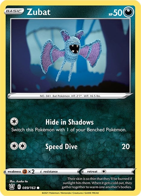 Image for Zubat (089/163) [SWSH05: Battle Styles]