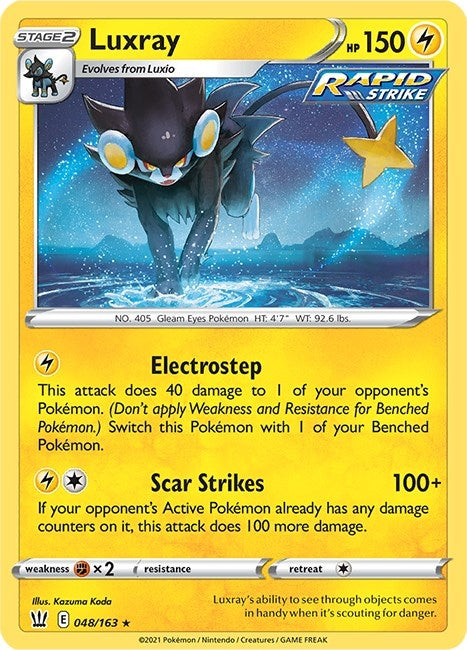 Image for Luxray (048/163) [SWSH05: Battle Styles]