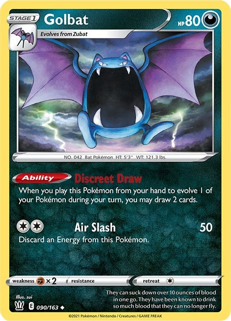 Image for Golbat (090/163) [SWSH05: Battle Styles]