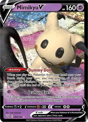 Image for Mimikyu V (062/163) [SWSH05: Battle Styles]