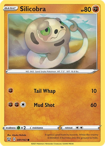 Image for Silicobra (081/163) - Pokemon