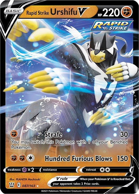 Image for Rapid Strike Urshifu V (087/163) [SWSH05: Battle Styles]