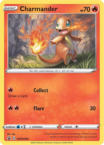 Image for Charmander - SWSH092 (SWSH092) [SWSH: Sword & Shield Promo Cards]