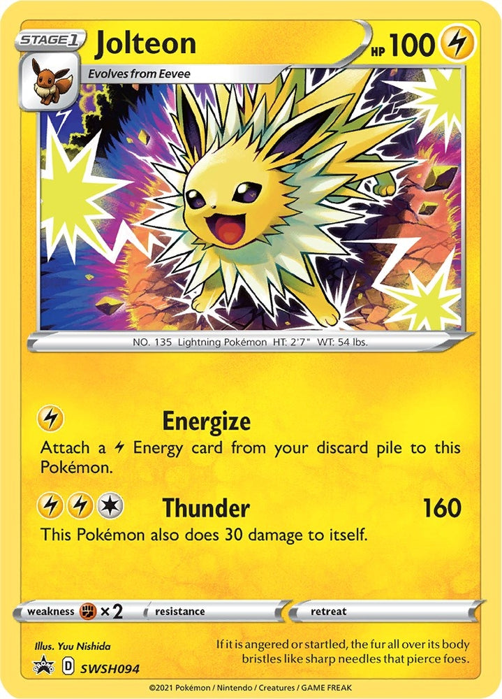 Image for Jolteon - SWSH094 (SWSH094) [SWSH: Sword & Shield Promo Cards]