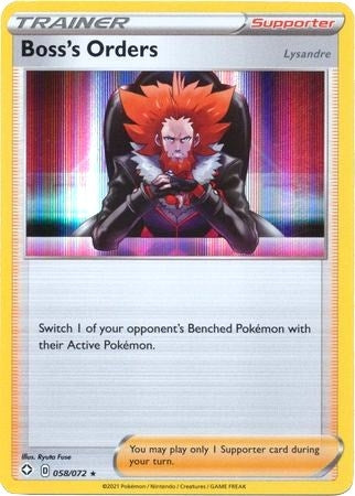 Image for Boss's Orders (058/072) [Deck Exclusives]