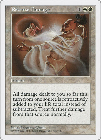 Image for Reverse Damage - Magic: The Gathering