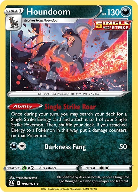 Image for Houndoom (096/163) [Deck Exclusives]