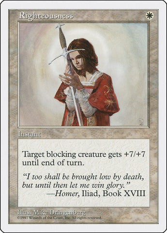Image for Righteousness [Fifth Edition]
