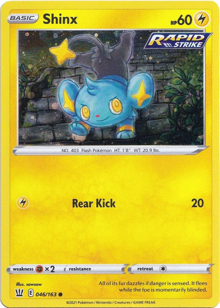 Shinx - 046/163 (Cosmos Holo) (046/163) (Miscellaneous Cards & Products)