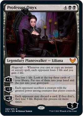 Image for Professor Onyx (83) [Strixhaven: School of Mages]