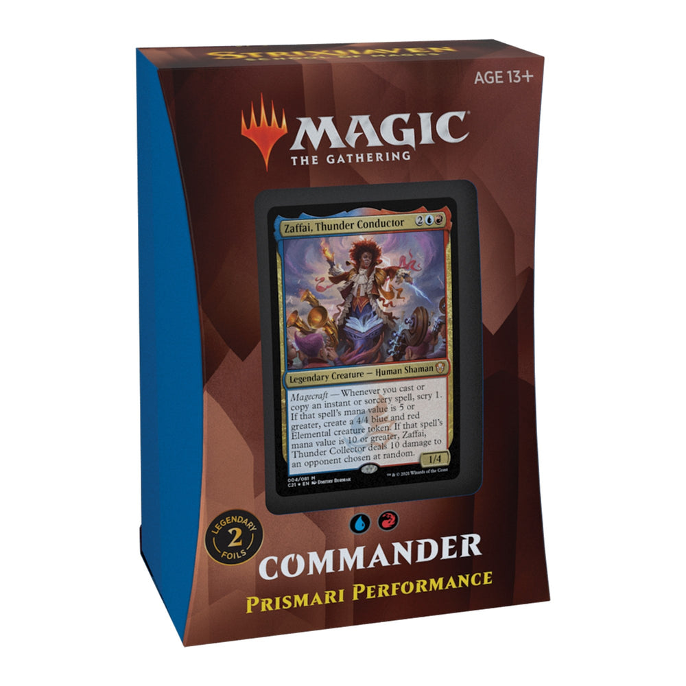 Image for Commander 2021 Deck - Prismari Performance [Commander 2021]