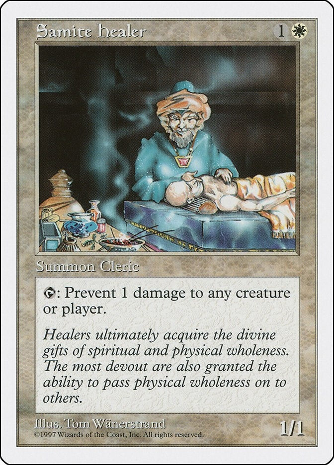 Image for Samite Healer [Fifth Edition]