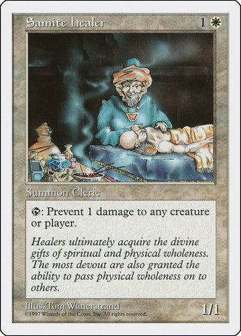 Image for Samite Healer - Magic: The Gathering