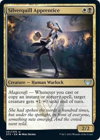 Image for Silverquill Apprentice (231) [Strixhaven: School of Mages]