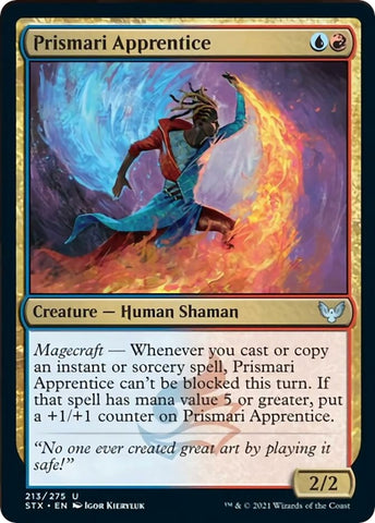 Image for Prismari Apprentice (213) - Magic: The Gathering