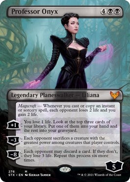 Image for Professor Onyx (Borderless) (276) [Strixhaven: School of Mages]