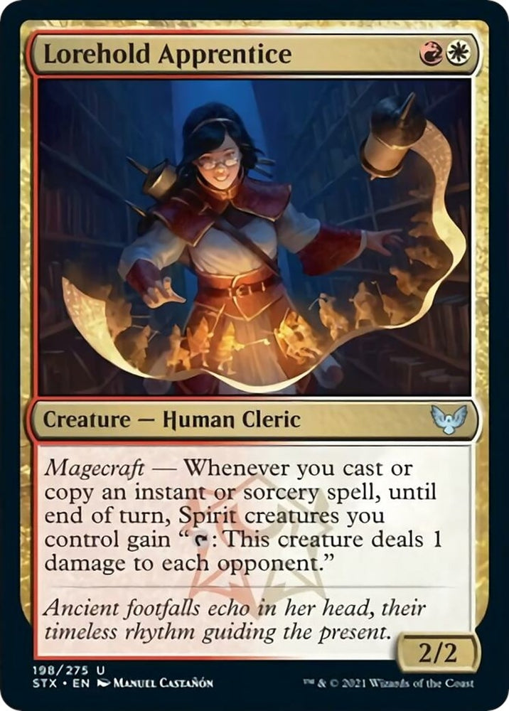 Image for Lorehold Apprentice (198) [Strixhaven: School of Mages]