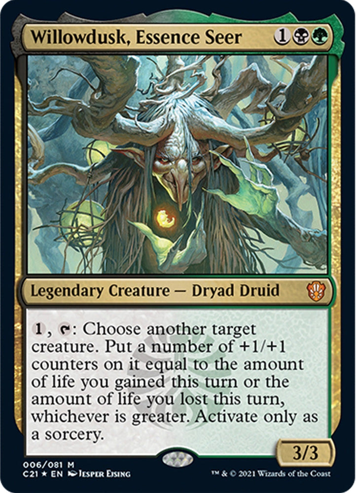 Image for Willowdusk, Essence Seer (6) [Commander 2021]