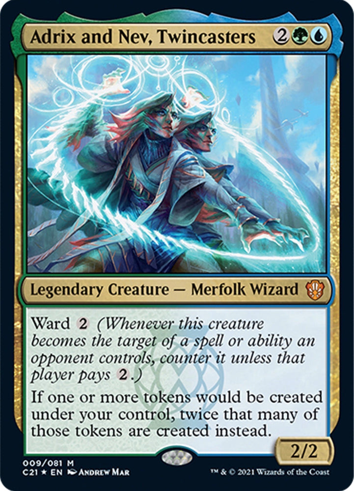 Image for Adrix and Nev, Twincasters (9) [Commander 2021]