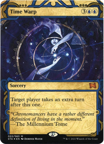 Image for Time Warp (Foil Etched) (22) [Strixhaven: Mystical Archives]