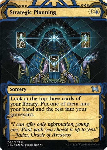 Image for Strategic Planning (Foil Etched) (20) [Strixhaven: Mystical Archives]