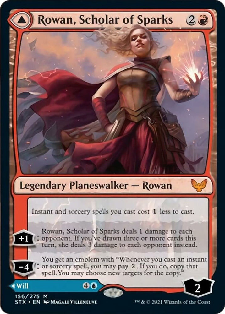 Image for Rowan, Scholar of Sparks (156) [Strixhaven: School of Mages]