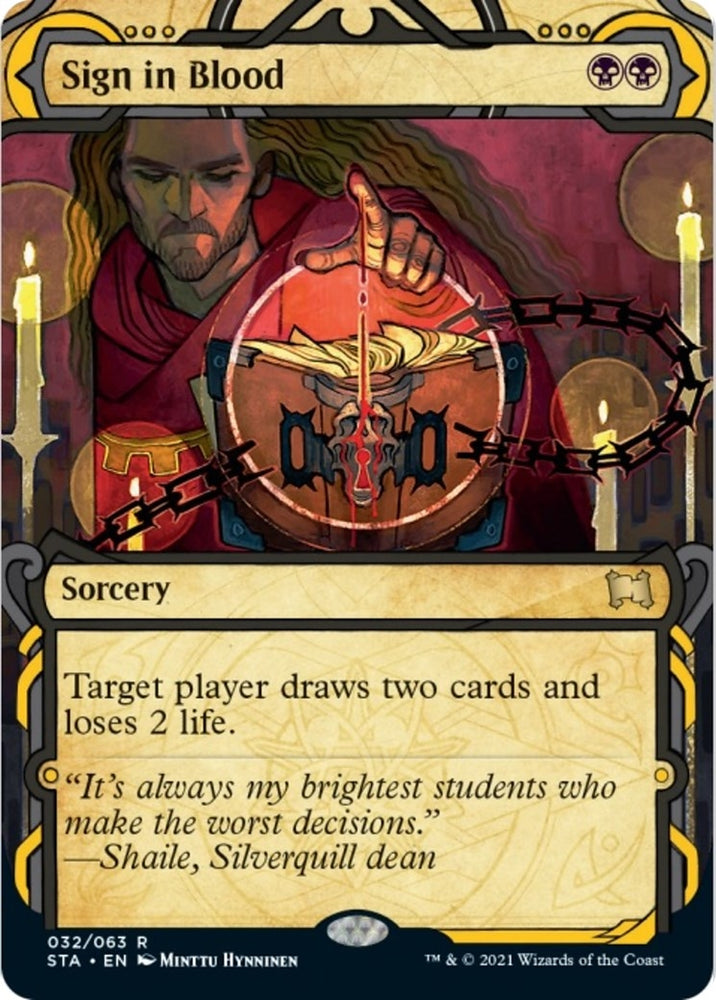 Image for Sign in Blood (32) - Magic: The Gathering