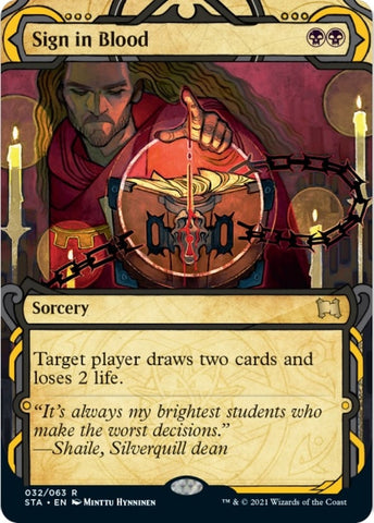Image for Sign in Blood (32) - Magic: The Gathering