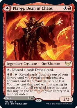 Image for Plargg, Dean of Chaos (155) [Strixhaven: School of Mages]