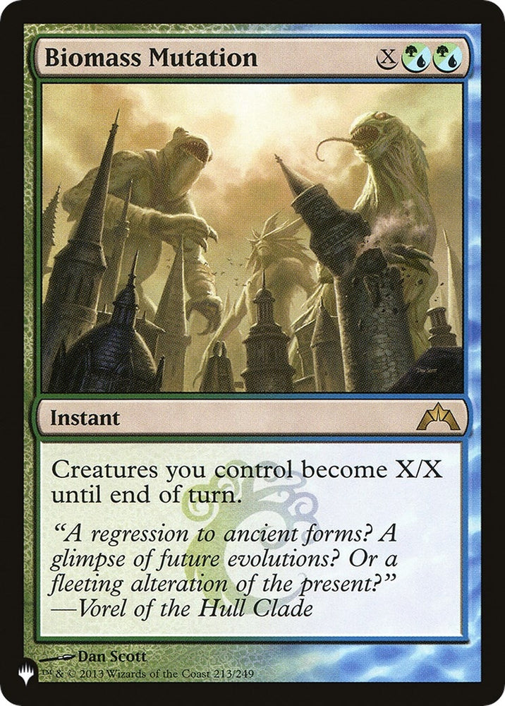 Image for Biomass Mutation (213) [The List Reprints]