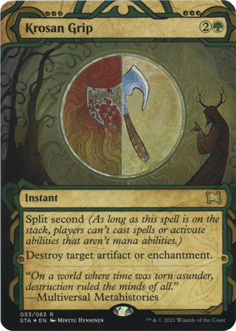 Image for Krosan Grip (Foil Etched) (53) [Strixhaven: Mystical Archives]