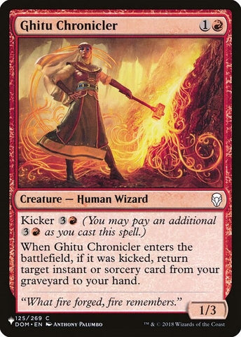 Image for Ghitu Chronicler (125) [The List Reprints]
