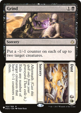 Image for Grind // Dust (155) [The List Reprints]
