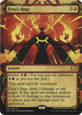 Image for Urza's Rage (Foil Etched) (47) [Strixhaven: Mystical Archives]