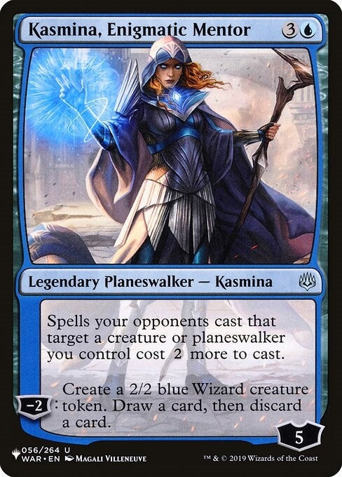 Image for Kasmina, Enigmatic Mentor (56) [The List Reprints]