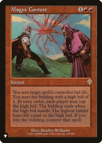 Image for Mages' Contest (154) [The List Reprints]